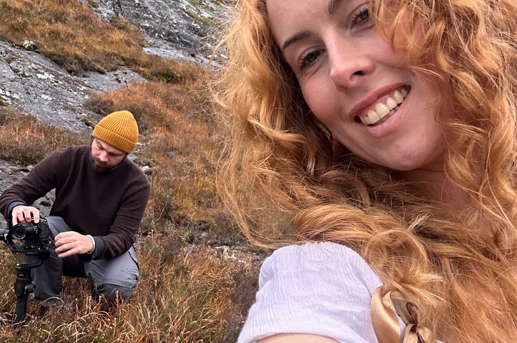 Ciara Hardisty and Adam Morgan