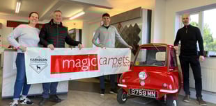 Foxdale carpet firm rolls out support for the world's smallest car