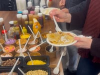  'I paid £5 for a bottomless pancake buffet and it was heaving'
