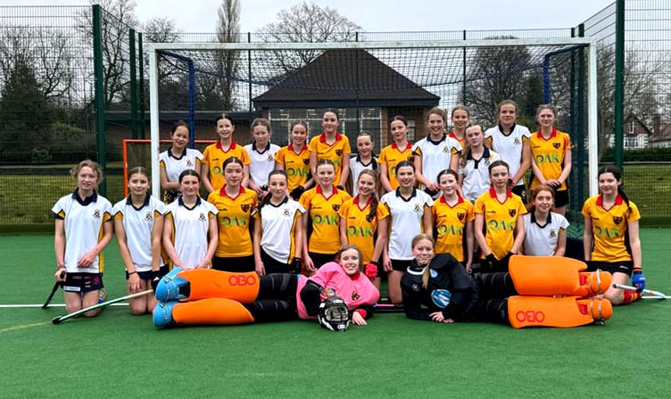 The Isle of Man’s girls under-14 hockey team and their Thirsk counterparts ahead of their semi-final clash in the England Hockey Tier 2 Plate competition last Sunday. The Manx side triumphed 3-1 in Bolton - a full report appears in this week's Isle of Man Examiner.