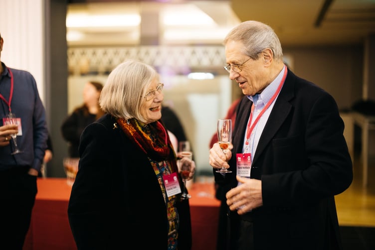 Previous Arts Council members Felicity Cain and David Wertheim