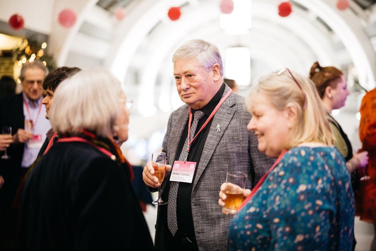 Representative of Onchan Silver Band Robin Turton
