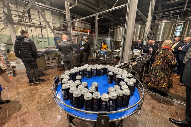 Video shows inside brewery's new beer canning factory on the island