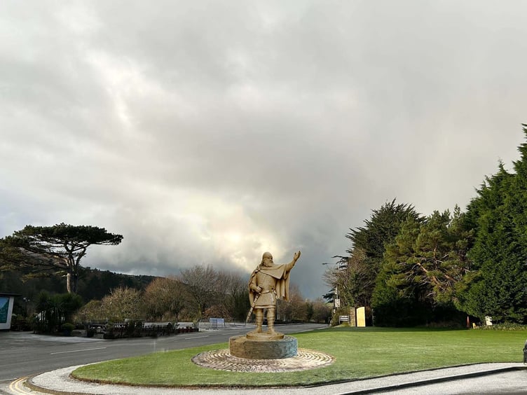 How the proposed King Orry statue in St John's would look