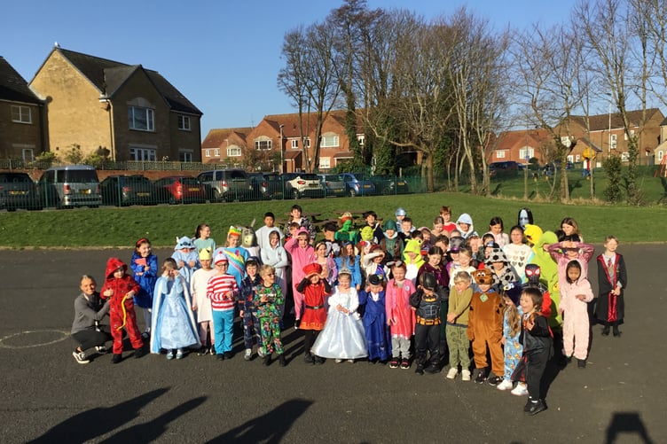 Manor Park School celebrating world book day