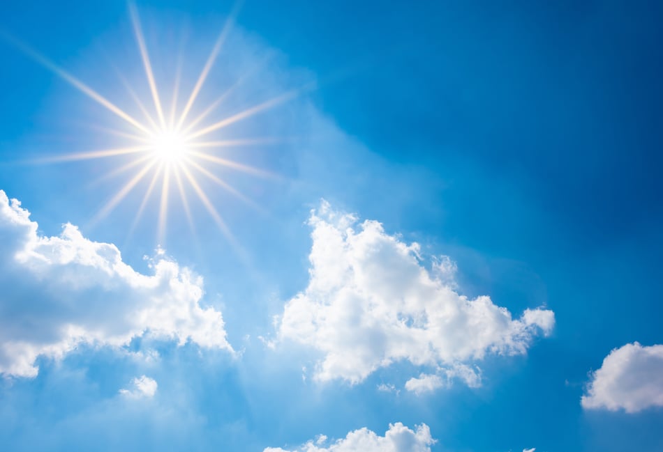 Sunny skies continue tomorrow with no rain expected