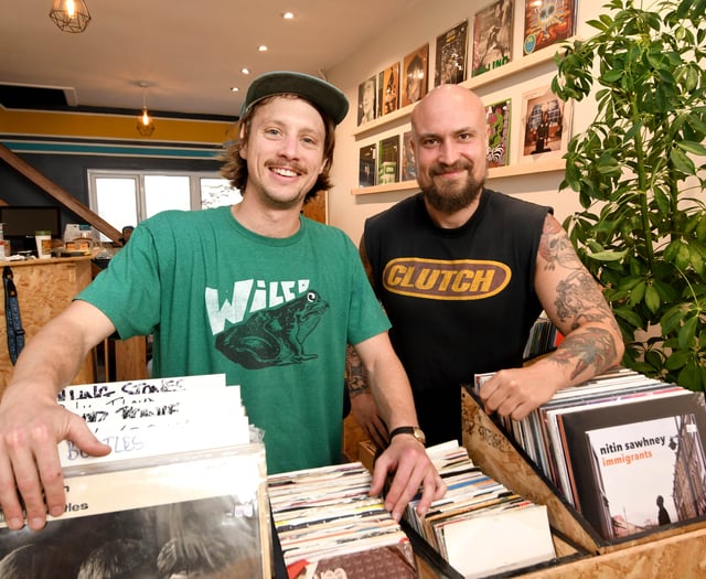 Douglas record shop for sale as owners say it’s ‘time for a change’