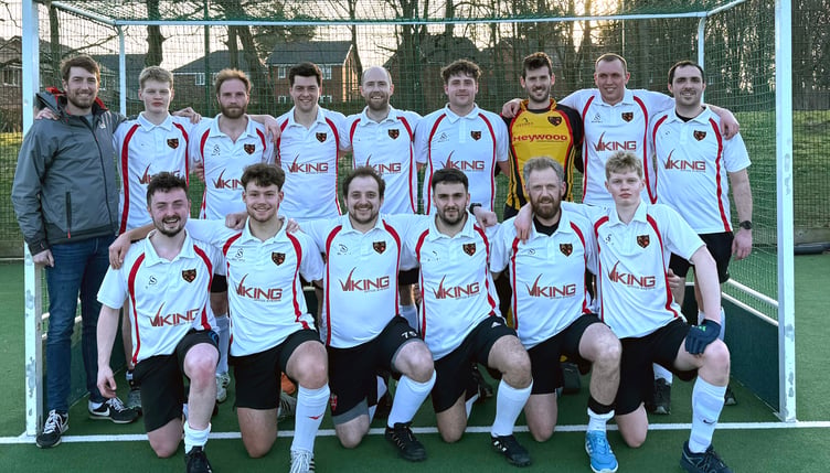 The Isle of Man men’s hockey second team that defeated Scarborough firsts in the quarter-finals of the England Hockey Championships Men’s Tier Three Plate on Sunday.