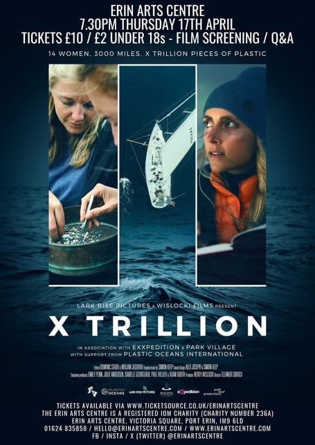 The poster for the 'X Trillion' documentary