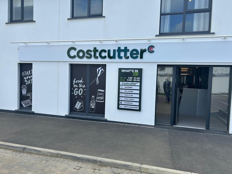 The new Costcutter store in the the Dandara development at Reayrt Mie