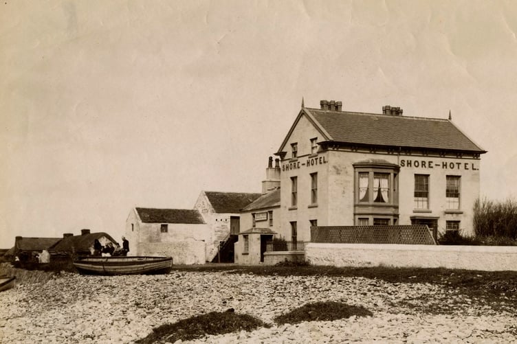 The Shore Hotel in Gansey (Photo: Manx National Heritage)