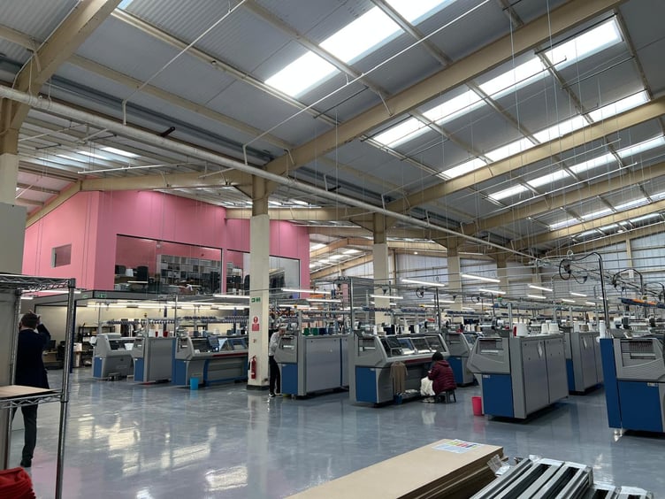 Inside the new Albion Knitting Company factory