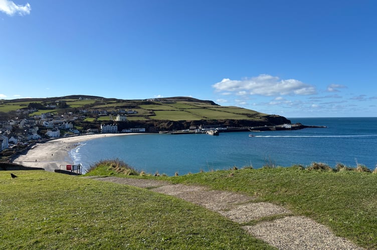Port Erin on Monday this week