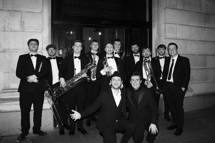 The Not Quite Big Band will be performing at the Comis Hotel next weekend