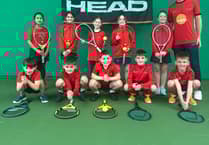 Tennis youngsters compete in LTA's County Cup