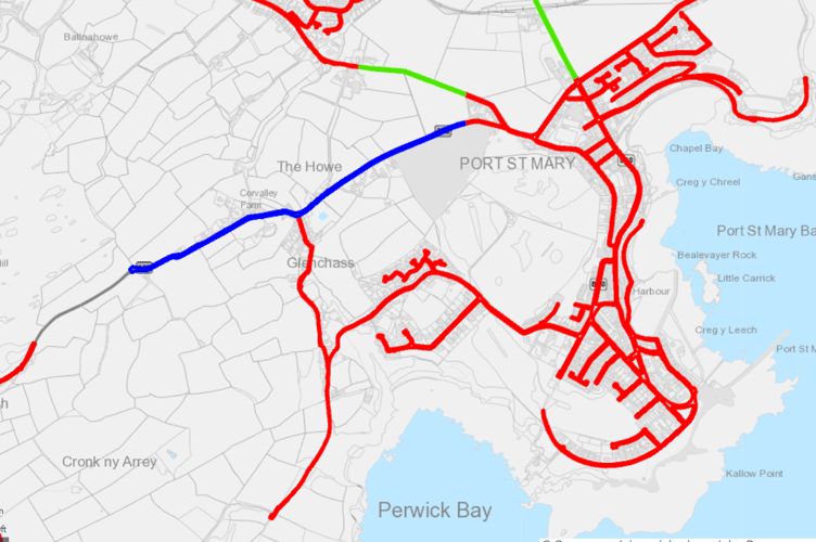 Port St Mary 20mph zones