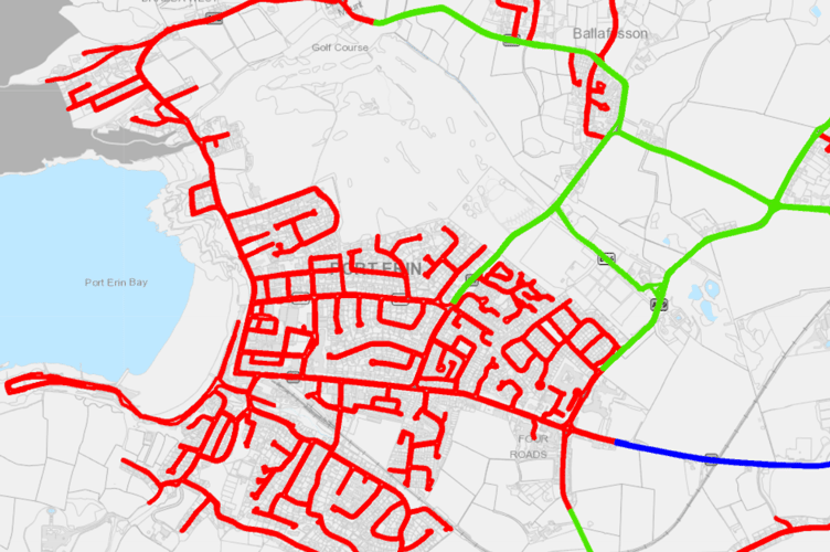 Port Erin 20mph zones