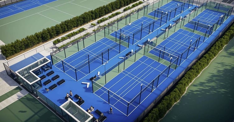 Padel tennis courts