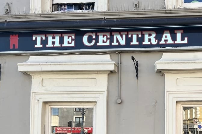 The incident happened in the Central pub in the early hours of New Year's Day