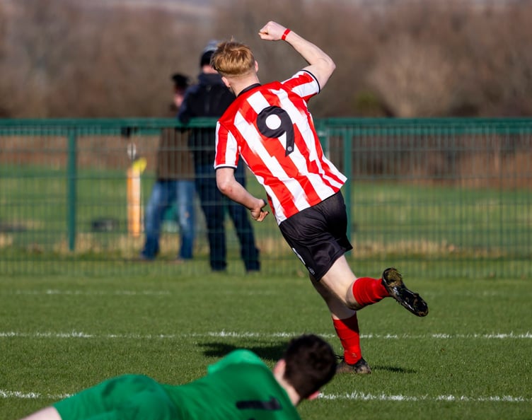 Tomas Brown has been instrumental in Peel's charge towards Canada Life Premier League glory this season, scoring 37 goals in 19 matches to put them on the brink of the title (Photo: Gary Weightman)