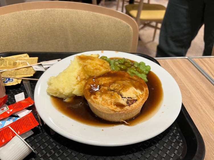 The Manx beef pie from A&J Butchers
