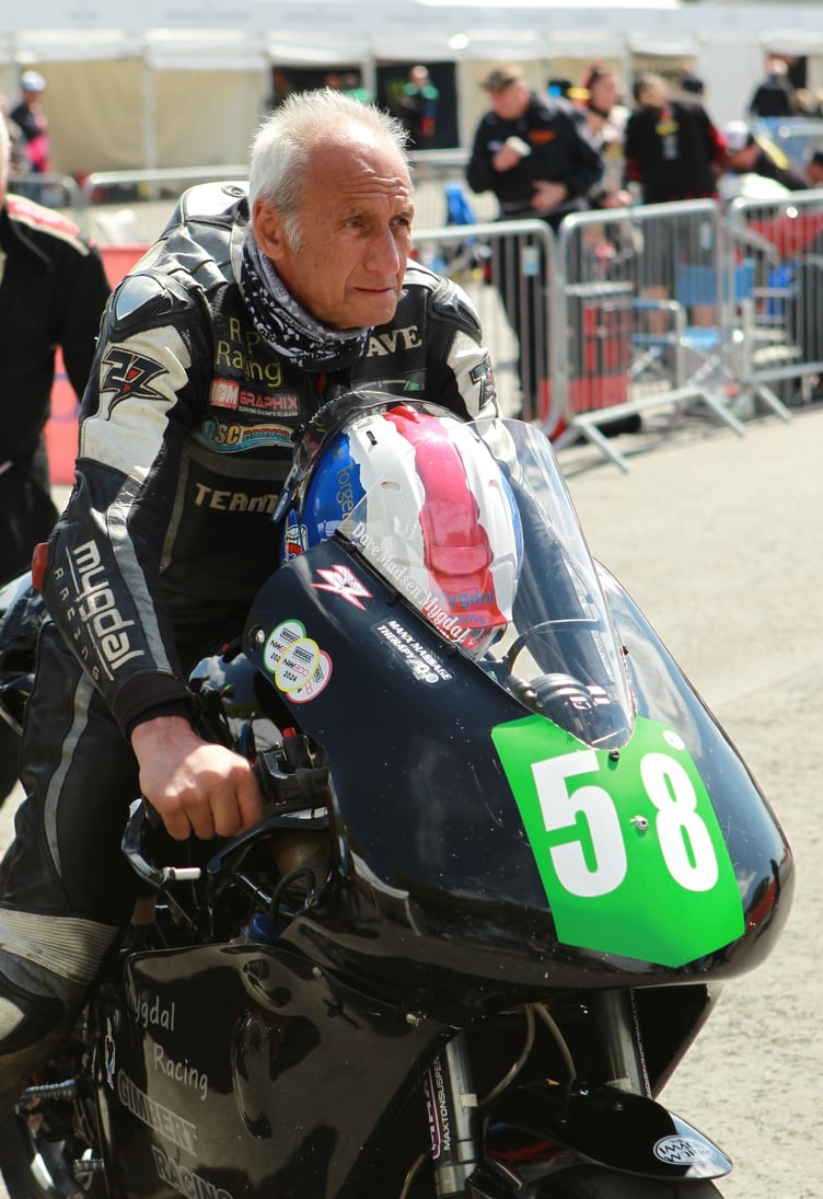 David Madsen-Mygdal, seen here at last year's Isle of Man TT, is currently recovering after a stroke (Photo: Dave Norton)