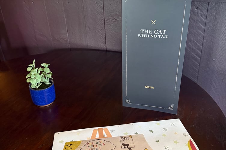 The winning artwork was created by Emilie, aged 8, and is now proudly featured in the pub