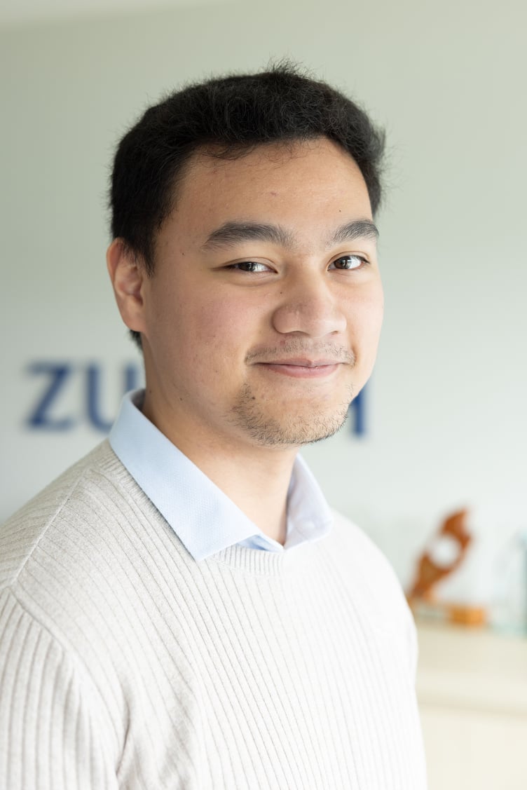 Ryan Lacadin, a previous summer intern at Zurich