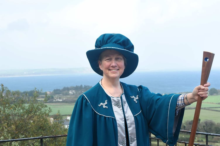 Sara Goodwins, the fourth Manx Bard