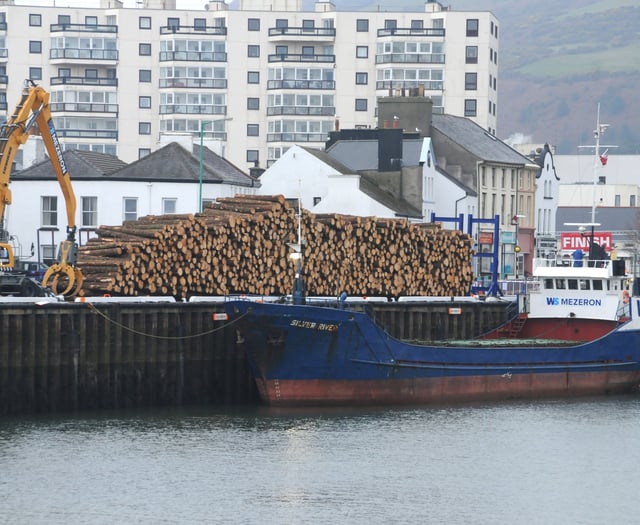 Hundreds of storm-damaged trees being exported as timber heads for UK