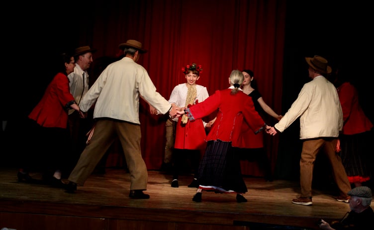 A spot of Manx dancing!