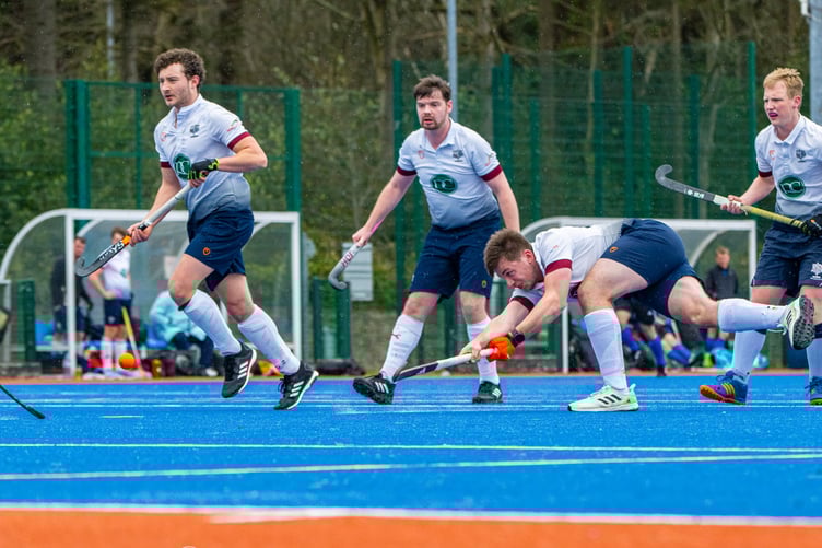 Bacchas A will be hoping to wrap up the Men's Premiership hockey title this weekend (Photo: Sean Corlett/Sean's Shots)