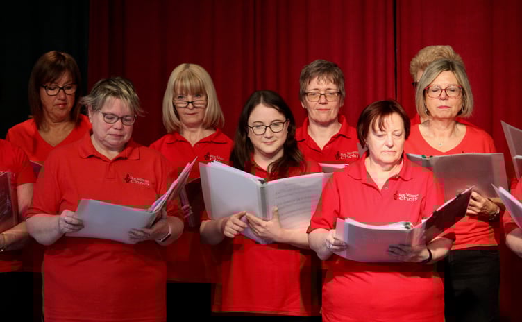A performance from the Roc Vannin Choir