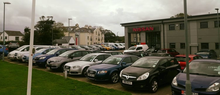 Athol Garage in Balthane Industrial Estate, Ballasalla