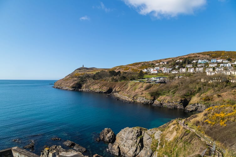 John Anslow took this photo on a sunny day in Port Erin
