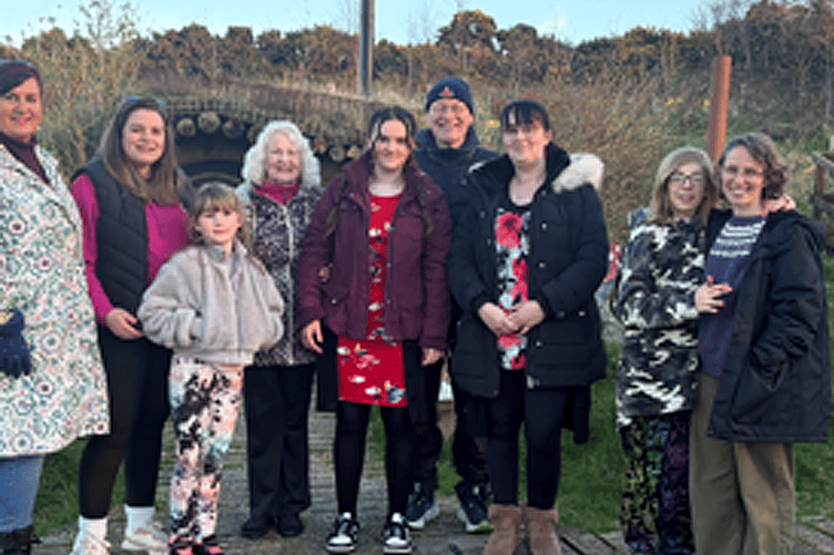 The Manx Hedgehog Conservation Society with the Lieutenant Governor Sir John Lorimer