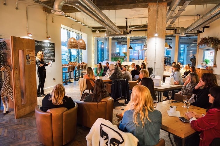 The launch night at Noa Bakehouse