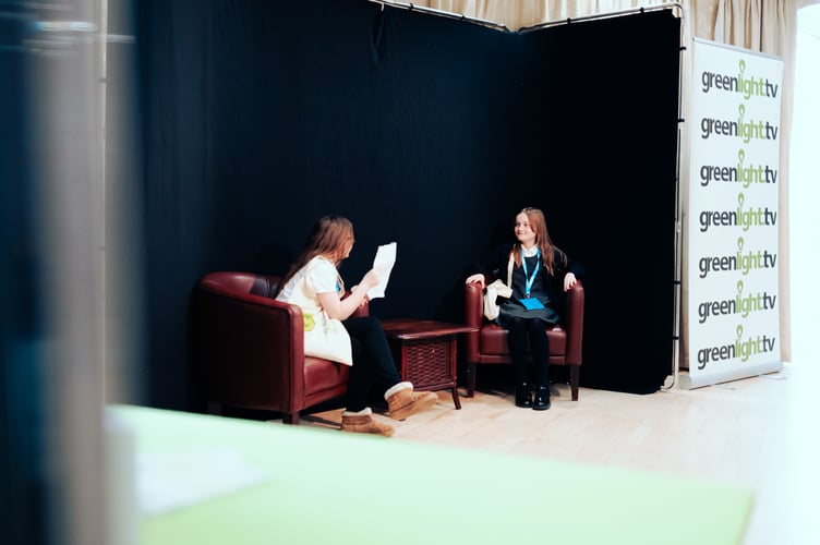 Tromode-based Greenlight TV gave students the opportunity to record their own TV show