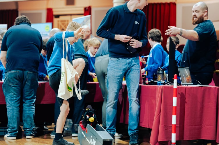 The event was designed to showcase careers in the STEM sectors