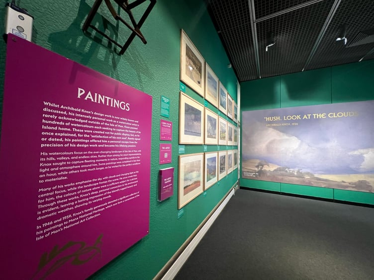 A collection of Knox's paintings