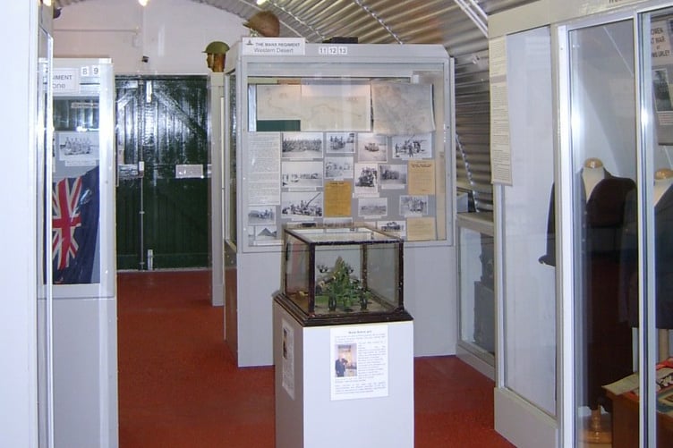 The Manx regiment exhibition