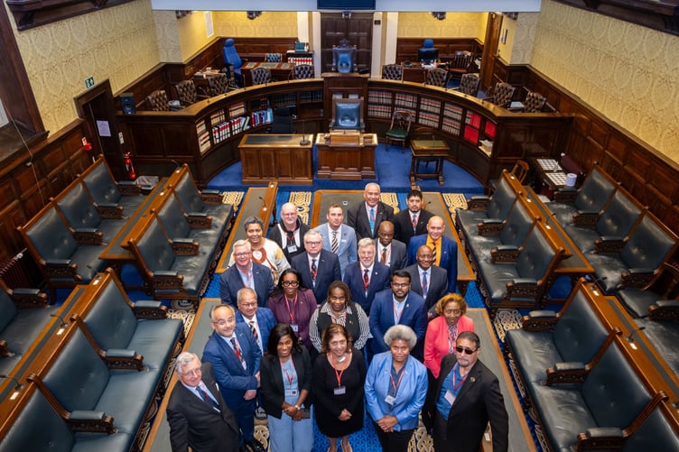 Delegates attending the Commonwealth Parliamentary Association (CPA) Small Branches workshop