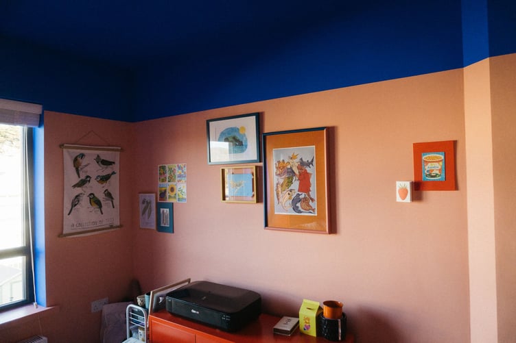 Ben and Amy's new build office