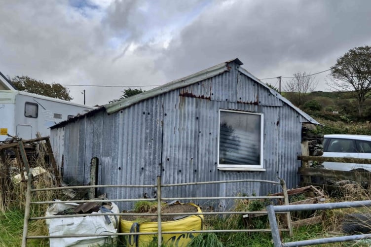 A shed at the property in Dalby could be turned into a bee-keeping craft workshop