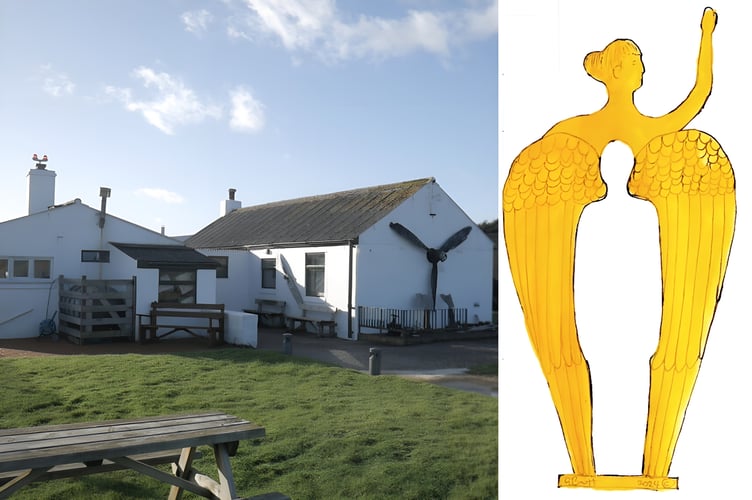 Plans have been submitted to install a new sculpture at the The Manx Aviation and Military Museum at Ronaldsway