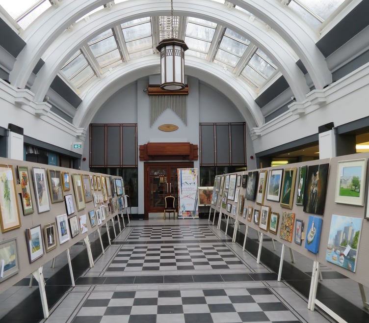 The Isle of Man Art Society's Easter Exhibition at the Villa Marina Arcade