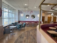 Airport revamp finished as bosses unveil new look departure lounge