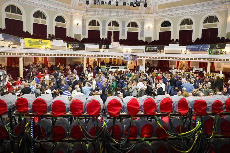 Inside the Royal Hall