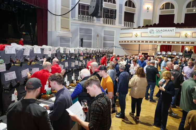 The CAMRA Isle of Man Beer and Cider Festival 2025 at the Villa Marina (Photo - Callum Staley/CJS Photography)