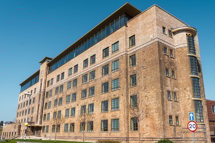 The new 37-apartment building Thie Clag in Douglas